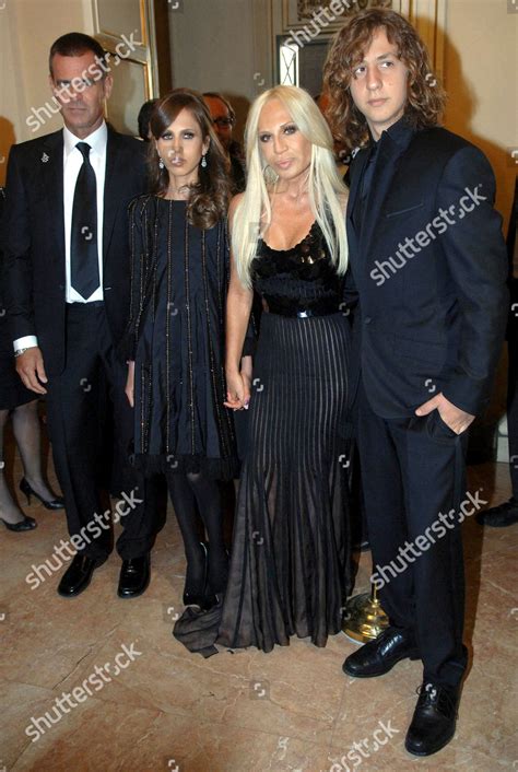 donatella versace e pul beck|paul beck and donatella.